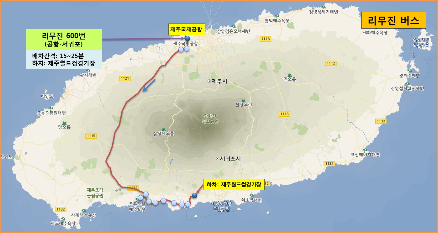 리무진버스(600번) 이용